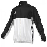 Adidas pánská sportovní bunda T16 Team, černobílá