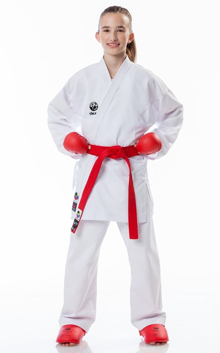 Tokaido dětské KA kimono Kumite Master WKF 270g, bílé