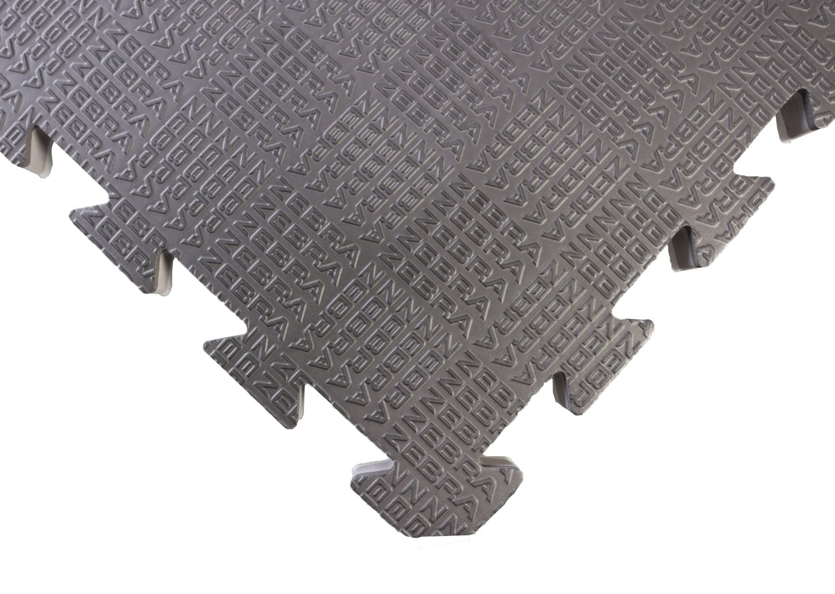 Zebra tatami Puzzle, černo šedé