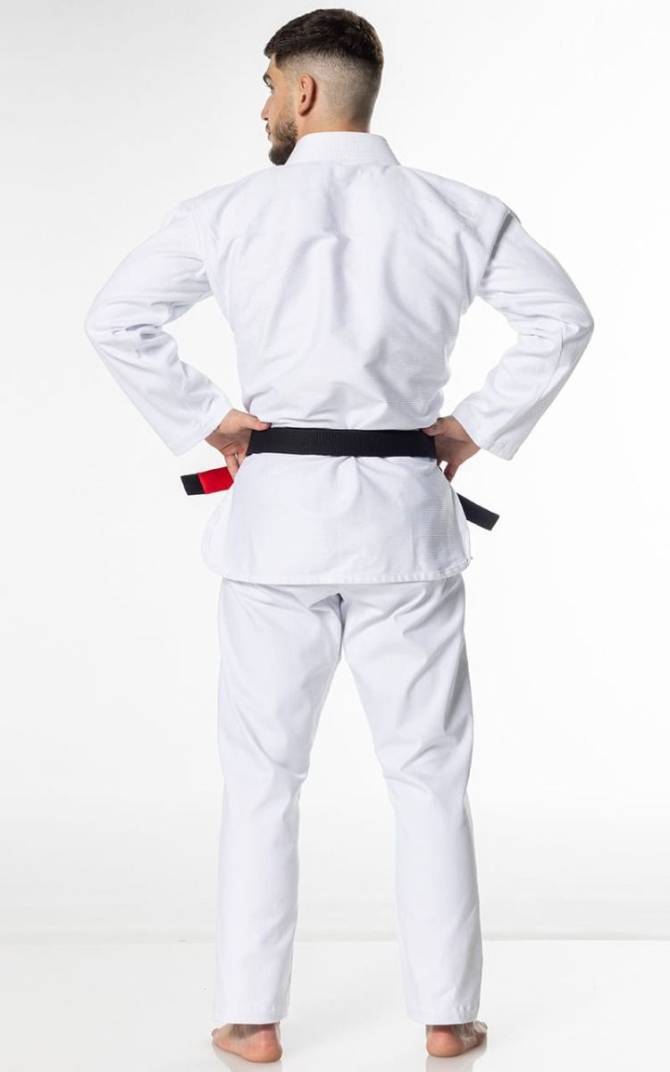 Zebra BJJ kimono GI Guerreiro 350g, bílé