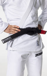 Zebra BJJ kimono GI Guerreiro 350g, bílé