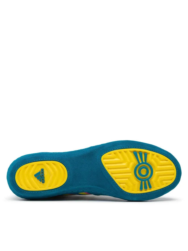 Adidas zápasnická obuv Combat Speed.5, tyrkysová
