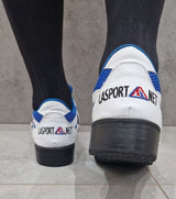 La sport vzpěračské boty, bílo-modré