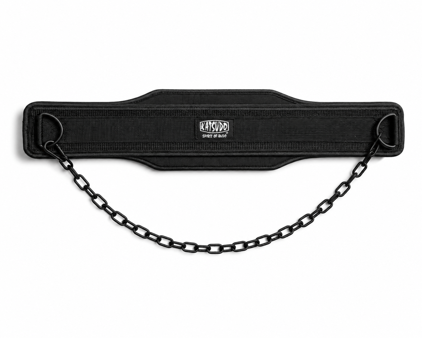 Katsudo ChainBeast fitness pásek z neoprenu, černý