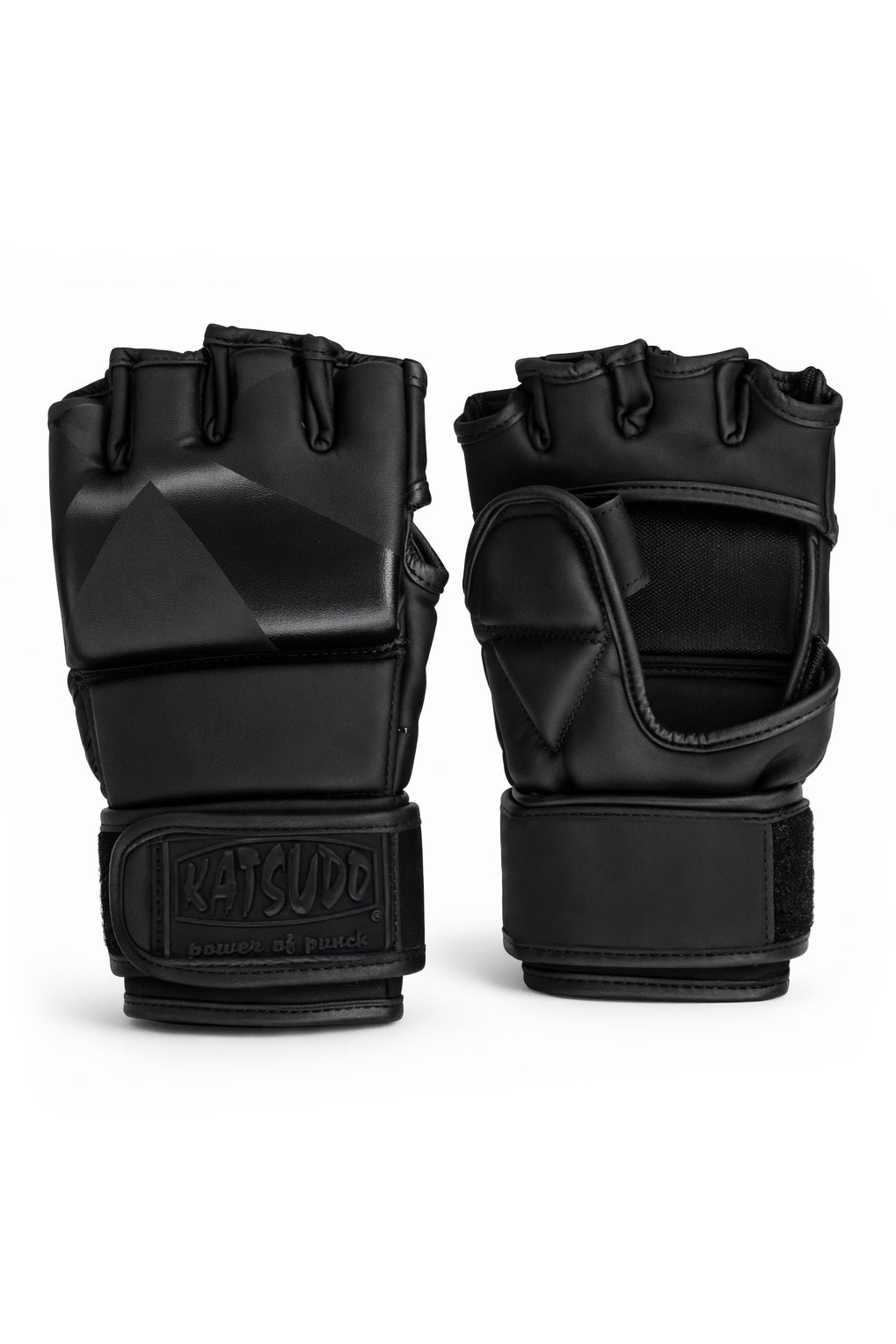 Katsudo MMA Fightcore zápasové rukavice, černo-černé