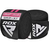 RDX bandáž na koleno, černo-růžová