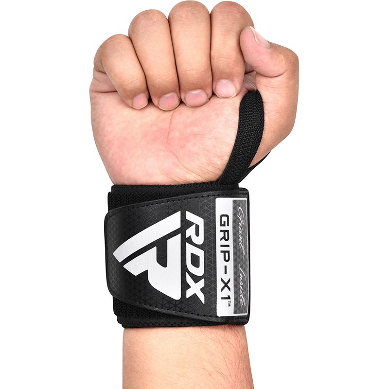 RDX bandáž na zápěstí, černo-šedá
