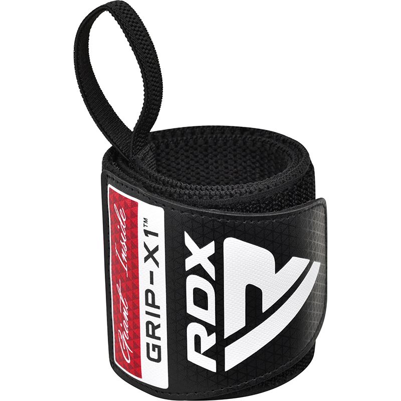RDX bandáž na zápěstí, černo-červená