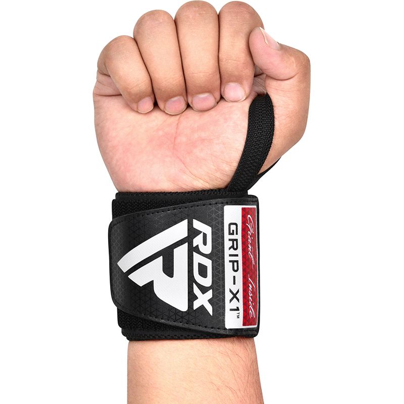 RDX bandáž na zápěstí, černo-červená