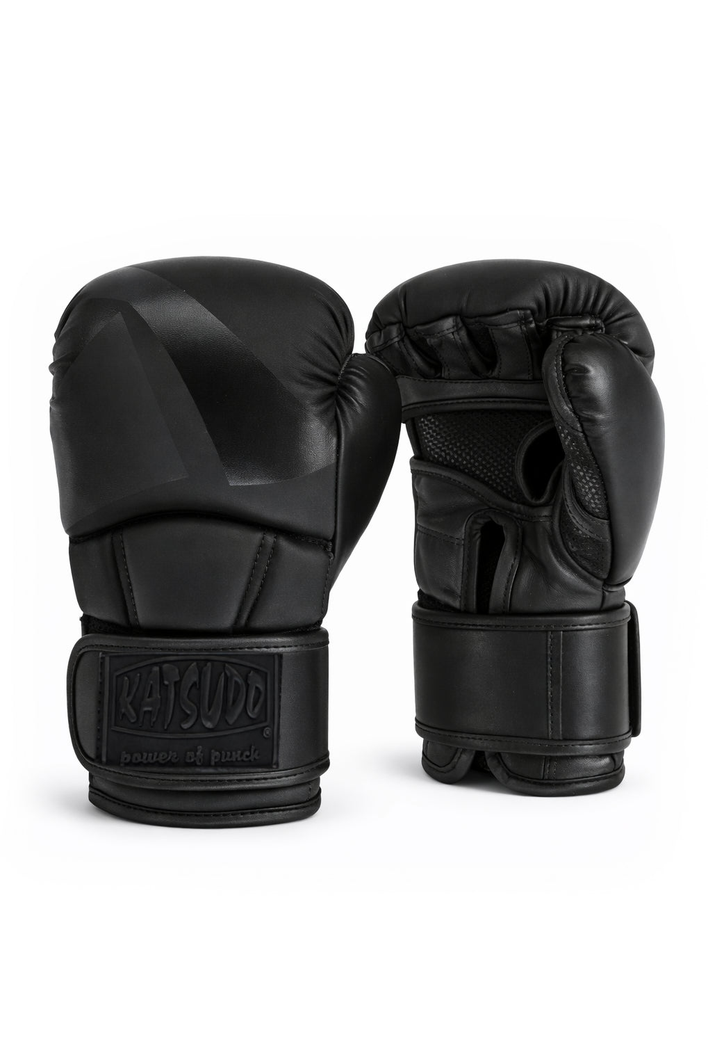 Katsudo MMA Hybridcore sparingové rukavice, černo-černé