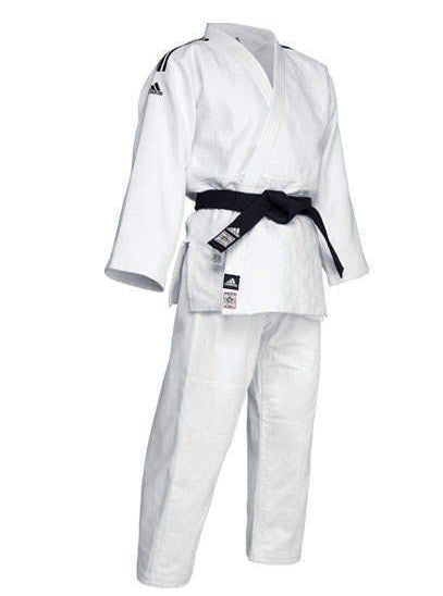 Adidas JU kimono Champion III IJF Regular fit 750g, bílé