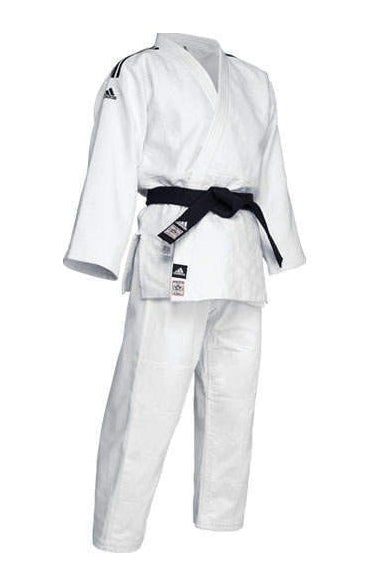 Adidas JU kimono Champion III IJF Slim fit 750g, bílé