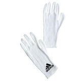 Adidas bavlněné vnitřní rukavice, bílé