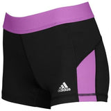 Adidas dámské kompresní trenky TF, černo-fialové