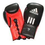 Adidas boxerské rukavice Combat, černo-červené