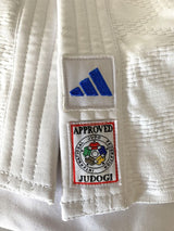 Adidas JU kimono Champion III CZE Regular fit 750g, bílé