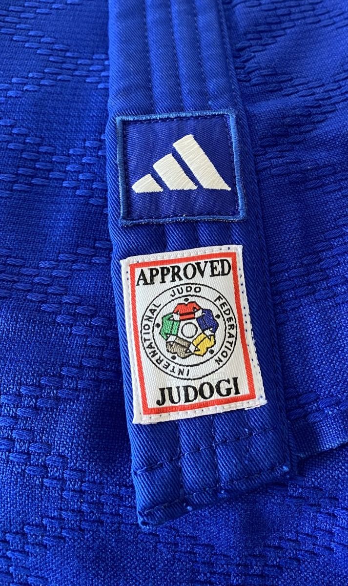 Adidas JU kimono Champion III CZ Slim fit 750g, modré