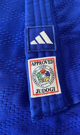 Adidas JU kimono Champion III CZ Slim fit 750g, modré