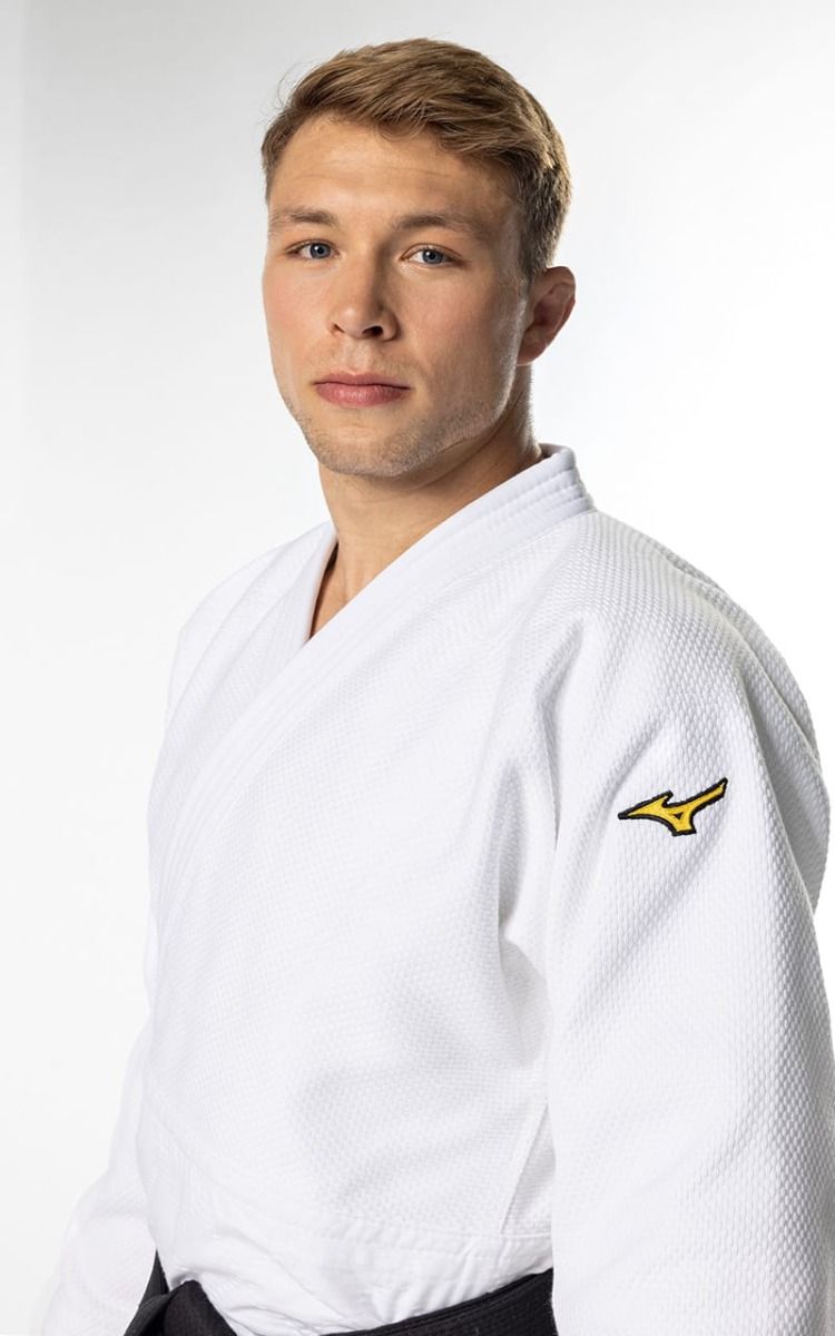Mizuno JU kimono Yusho III IJF 750g, bílé