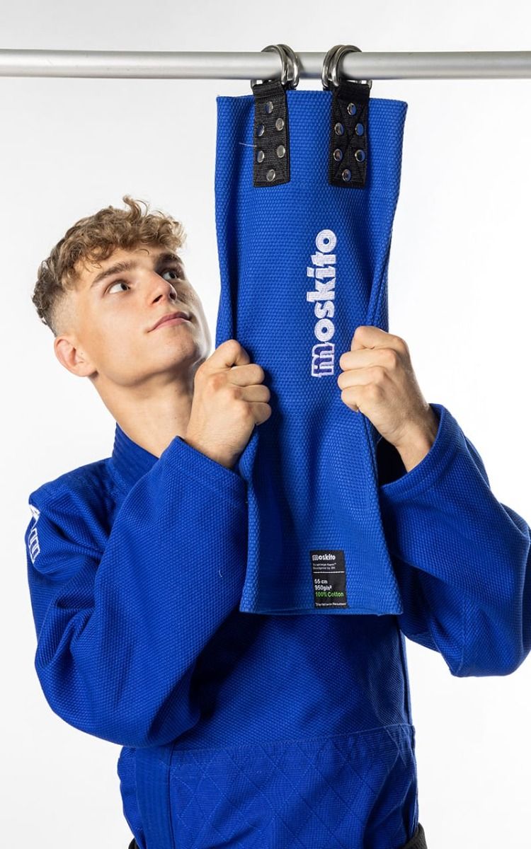 Katsudo tréninkový úchop na judo Trainer Gym, modrý