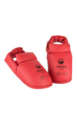 Tokaido chrániče nártů WKF, červené