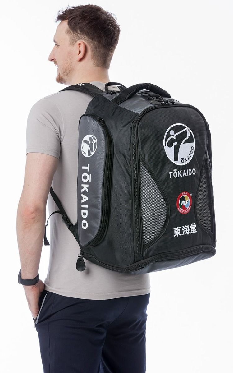 Tokaido sportovní taška, černo-šedá
