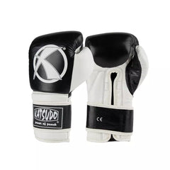Katsudo boxerské rukavice Fight, černo bílé