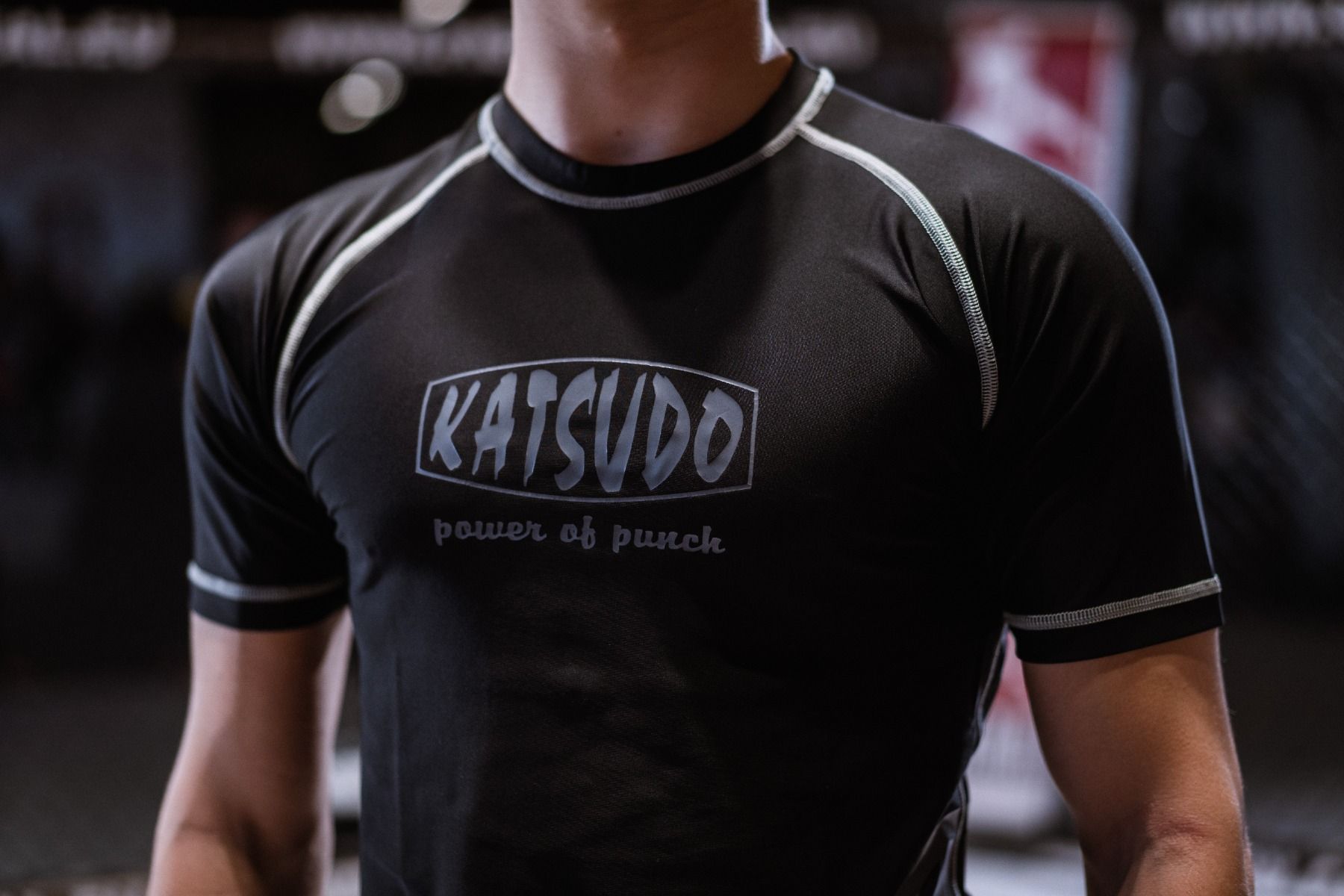 Katsudo funkční tričko s krátkým rukávem Virago, černé