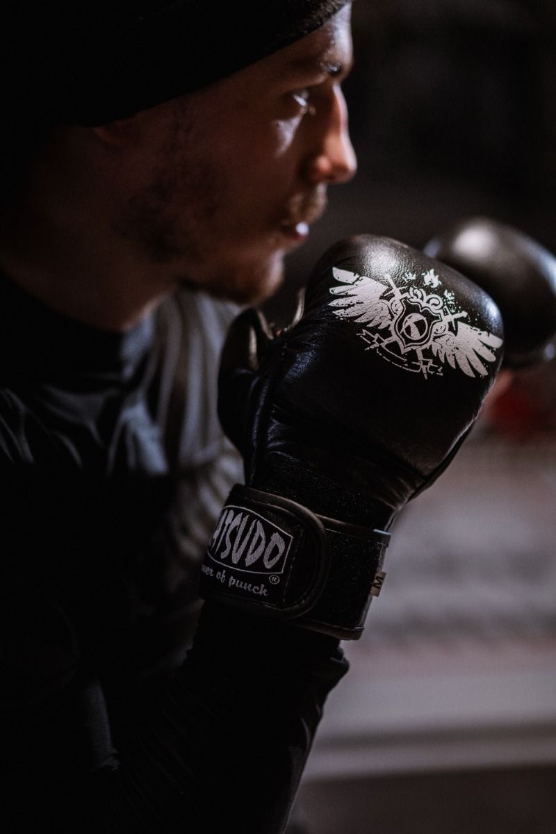 Katsudo tréninkové mma rukavice Revenge, černé