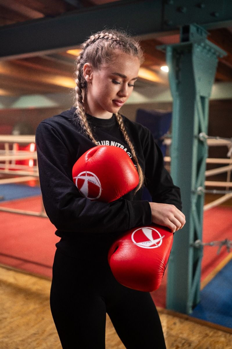 Katsudo boxerské rukavice Champion IV, červené