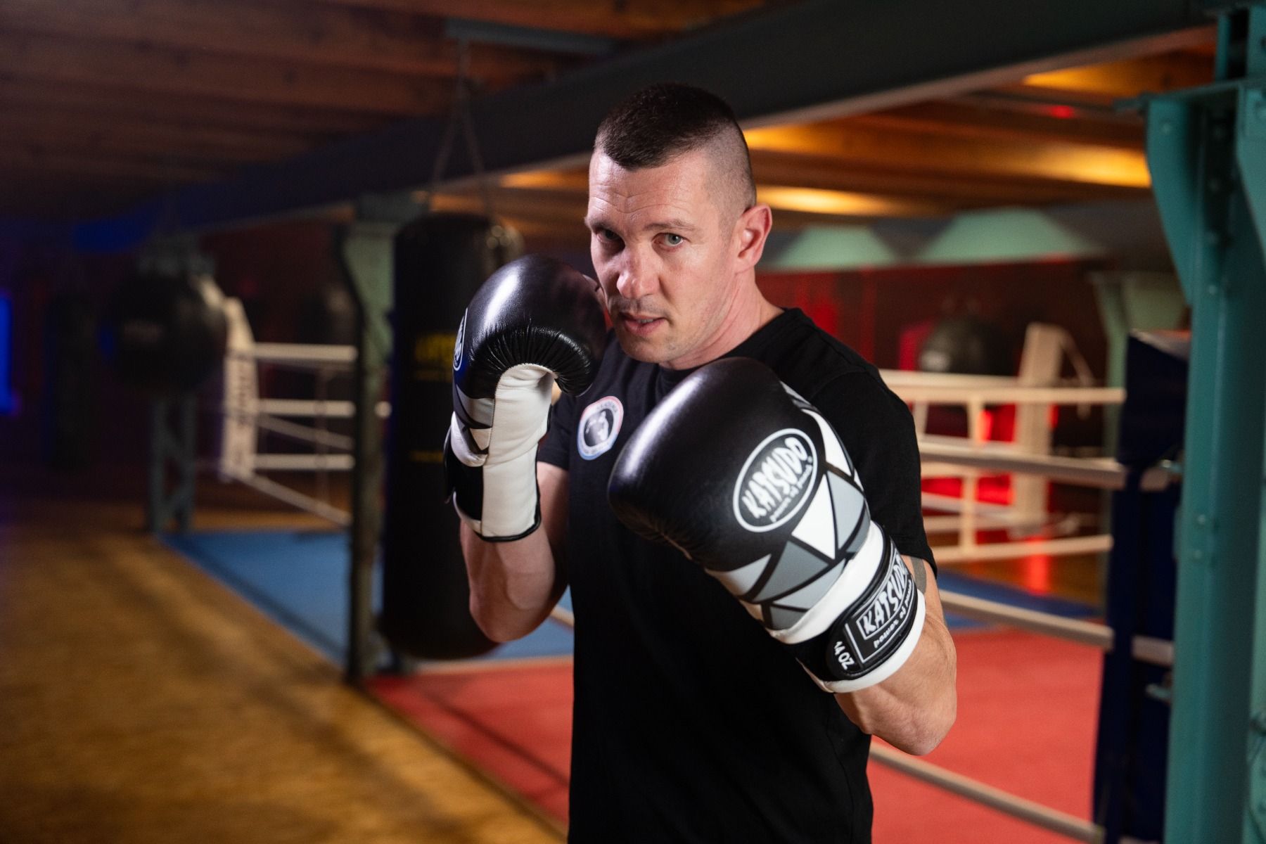 Katsudo boxerské rukavice Kink, černé