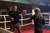 Katsudo kožené boxerské lapy Perfect, černé