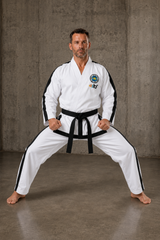 Katsudo taekwondo kimono top pro Itf, bílé