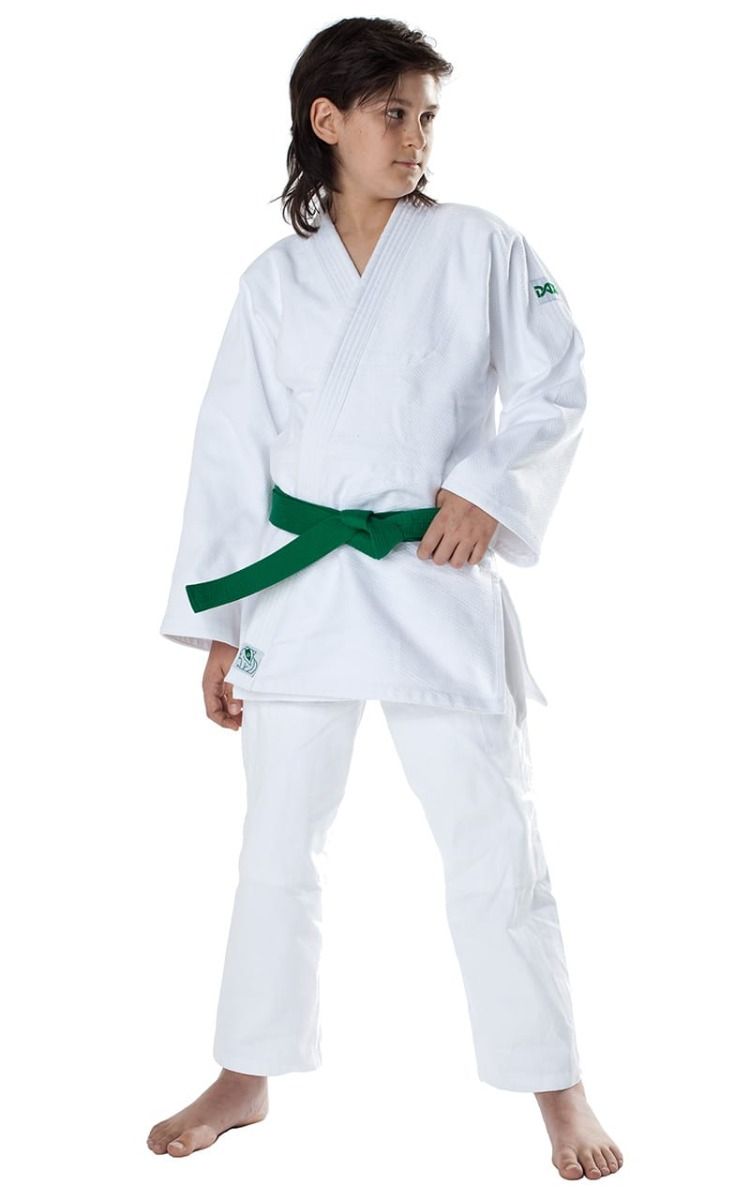 Dax dětské JU kimono Kids 450g, bílé