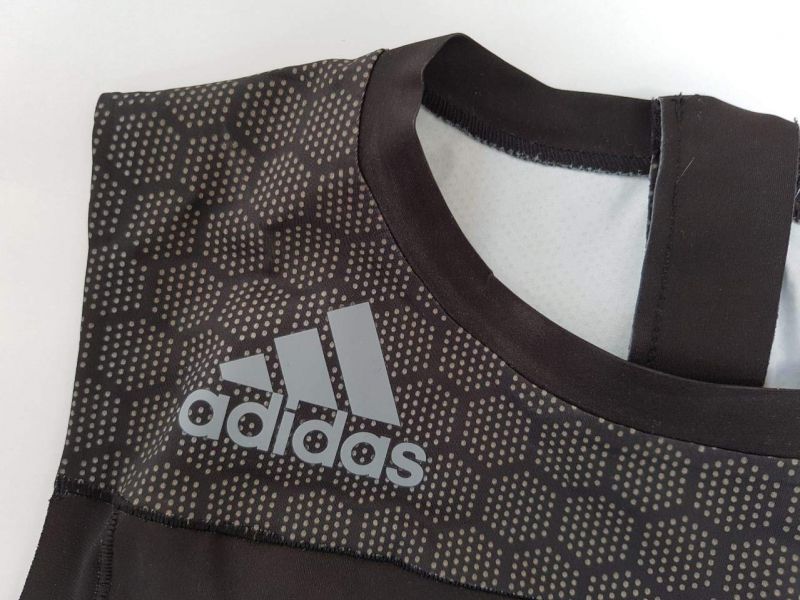 Adidas pánský vzpěračský dres Leistung, černý