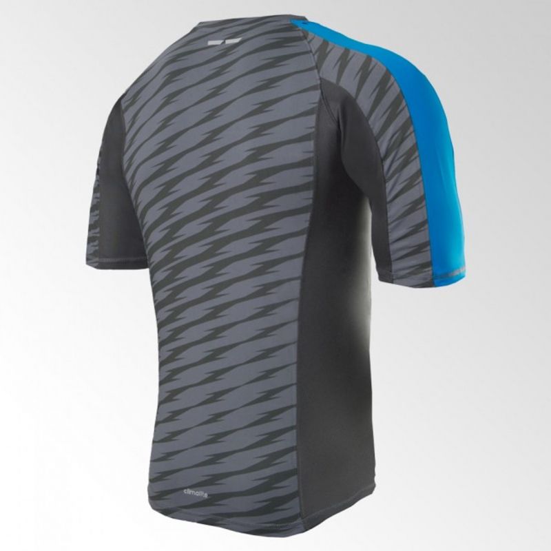 Adidas rashguard tričko Ultimate Athlete, černo-modré