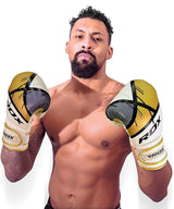 RDX boxerské rukavice F7, bílo-zlaté
