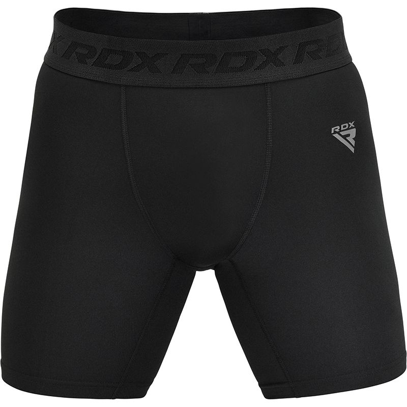 RDX MMA kompresní šortky T15, černé