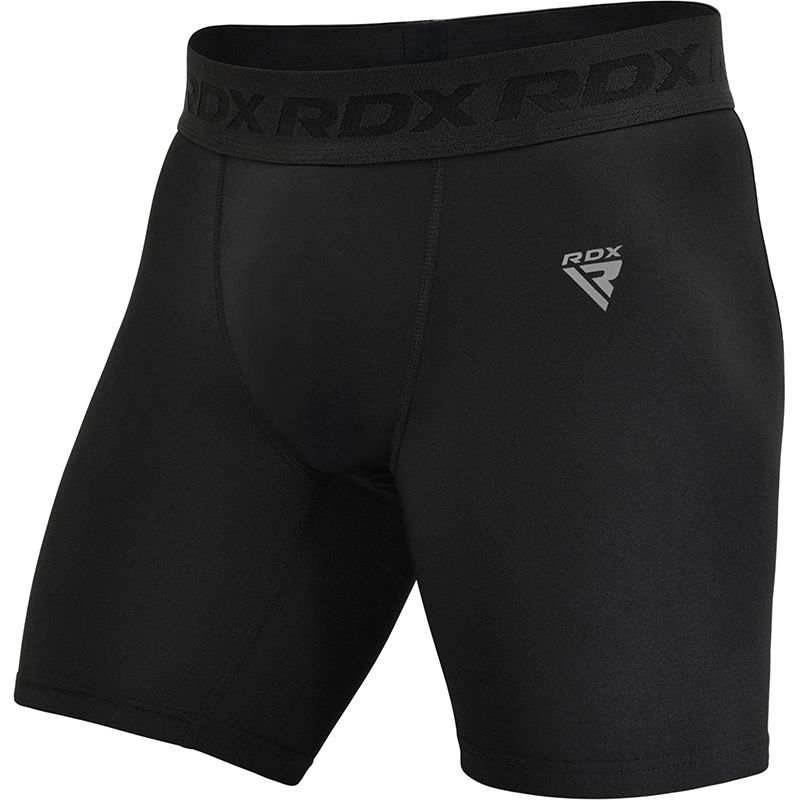 RDX MMA kompresní šortky T15, černé