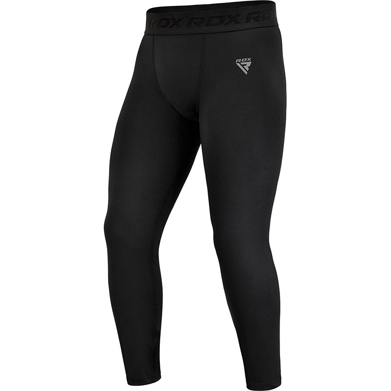 RDX MMA dlouhé kompresní kalhoty T15, černé