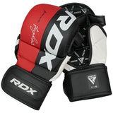 RDX MMA sparingové rukavice T6, červeno-černé