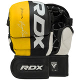 RDX MMA sparingové rukavice T6, žluto-černé