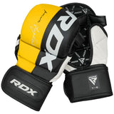 RDX MMA sparingové rukavice T6, žluto-černé