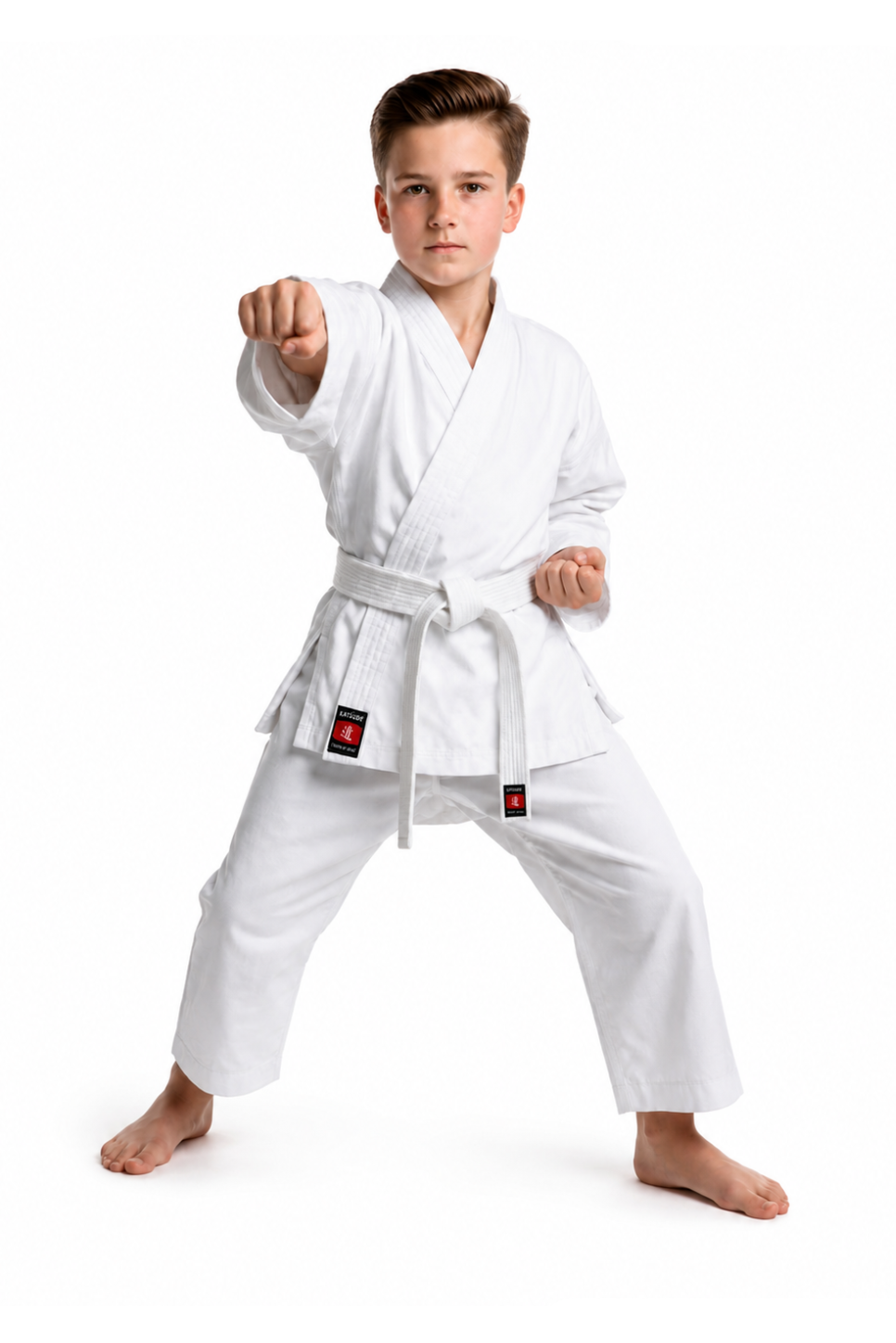 Katsudo dětské judo kimono Rei 350g, bílé