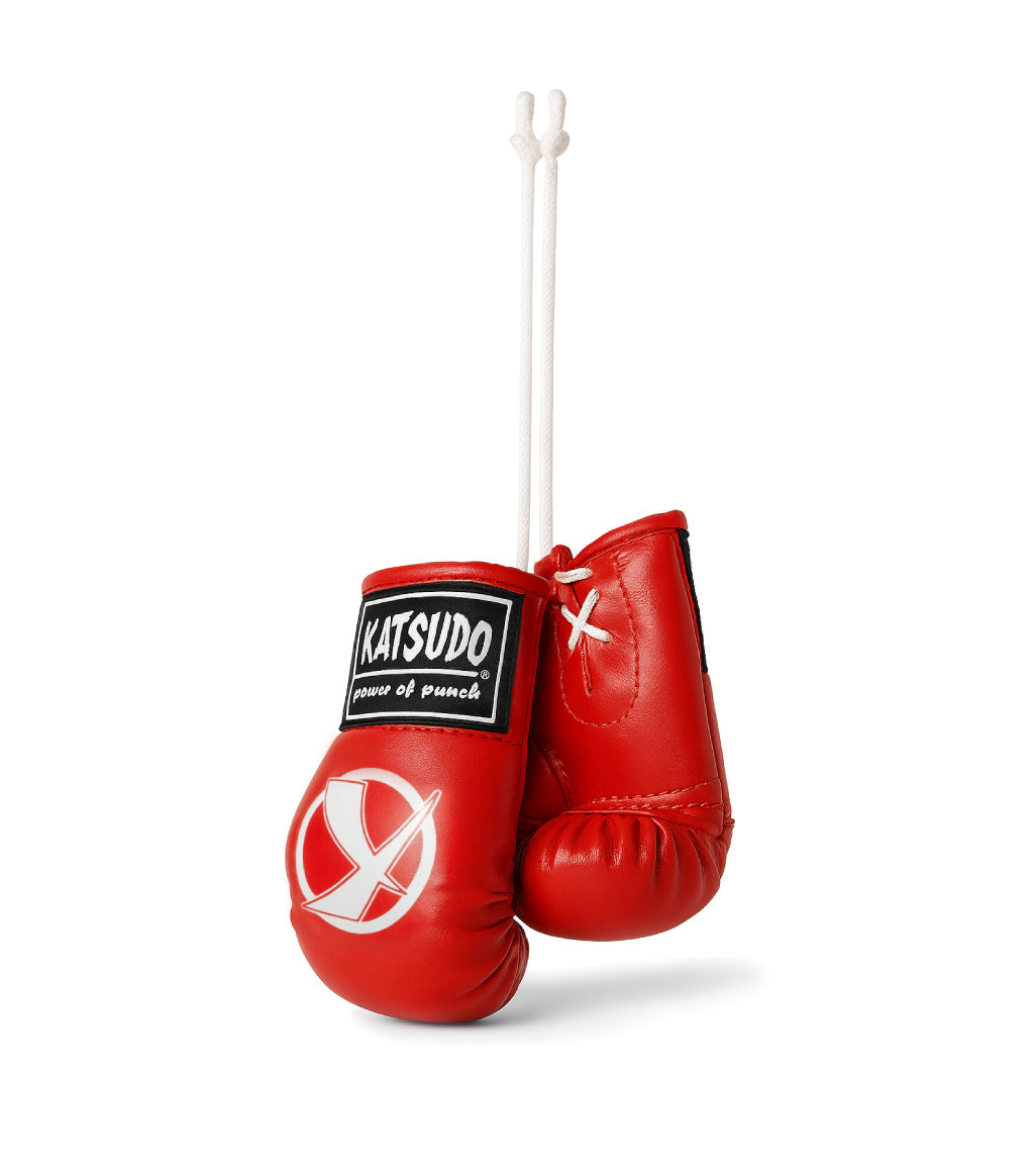 Katsudo miniatura box rukavic Miniglo 2.0, červená