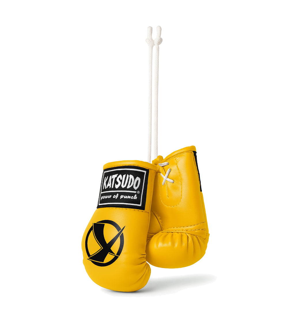 Katsudo miniatura box rukavic Miniglo 2.0, žlutá