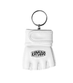 Katsudo MMA rukavice miniatura FightBit, bílá