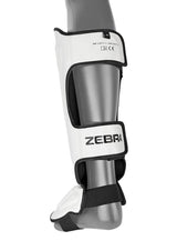 Zebra chrániče holení a nártů Pro, bílé