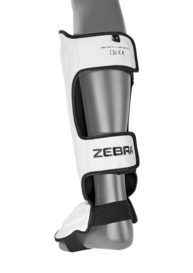 Zebra chrániče holení a nártů Pro, bílé