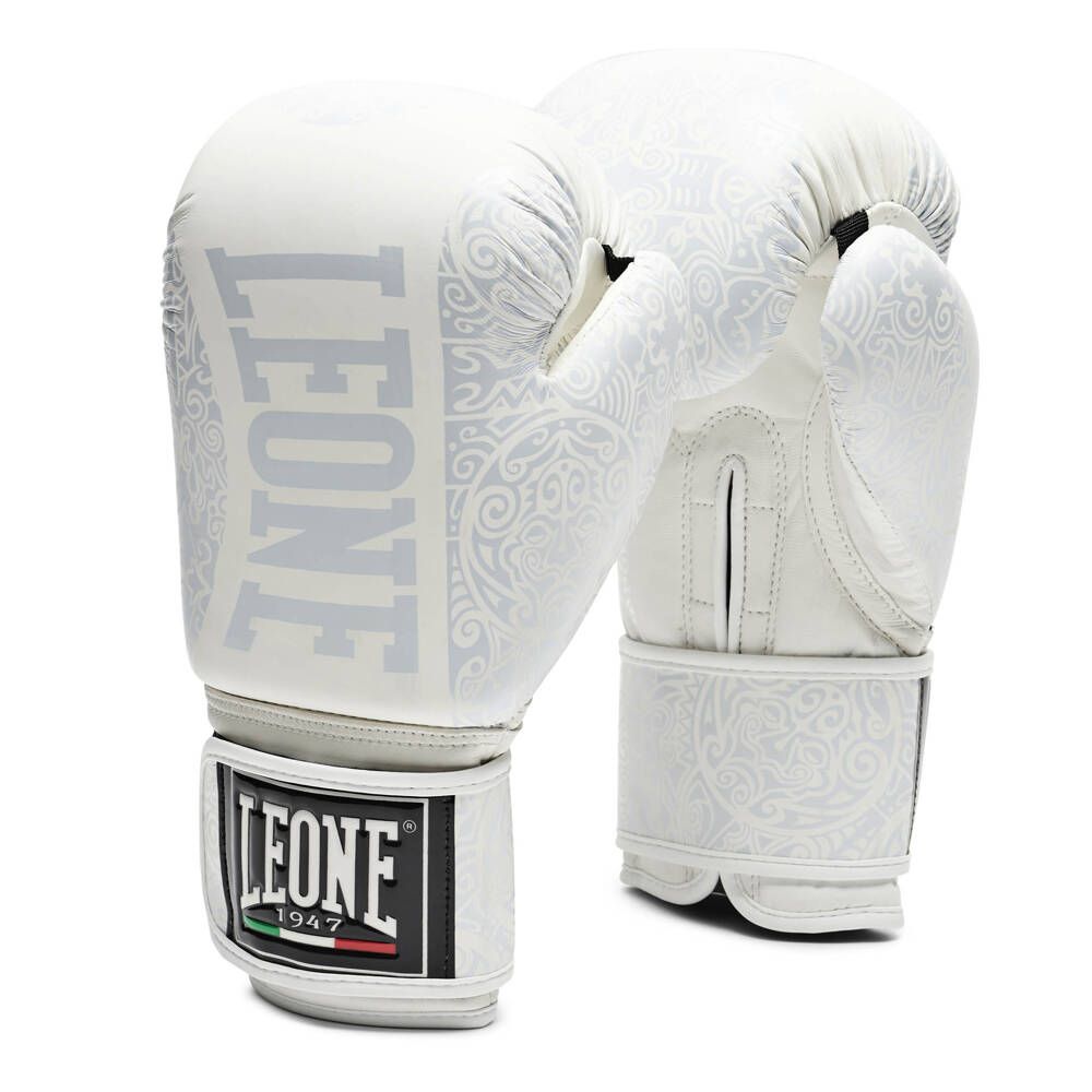 Leone boxerské rukavice Maori, bílé